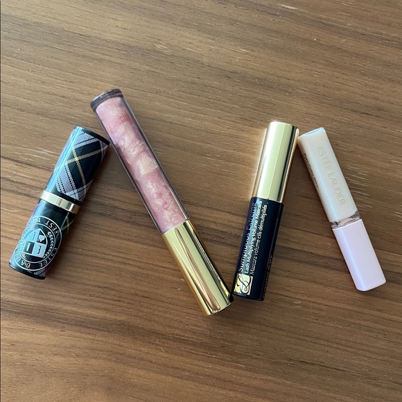 Estee Lauder Other - New Estee Lauder Lipstick, lip gloss, lip repair potion and mascara set 💕